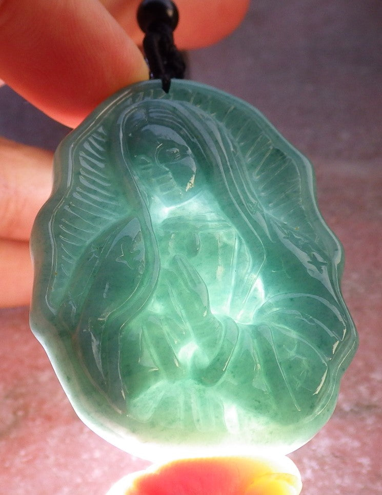 Hotsell Certified Green Burma A Jade jadeite Pendant.